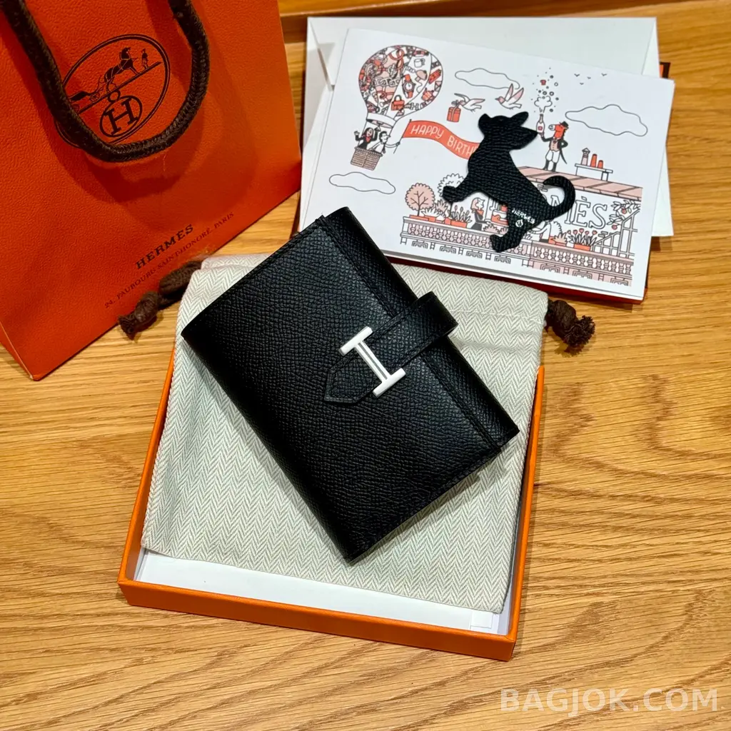 에르메스 Hermes 베안 콤비 월렛 앱송 은장 상세 이미지