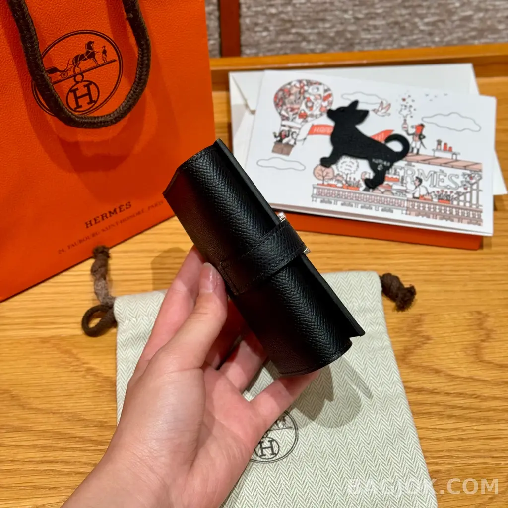 에르메스 Hermes 베안 콤비 월렛 앱송 은장 상세 이미지