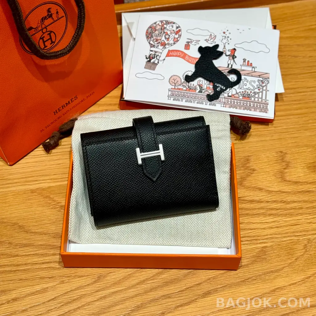 에르메스 Hermes 베안 콤비 월렛 앱송 은장 상세 이미지