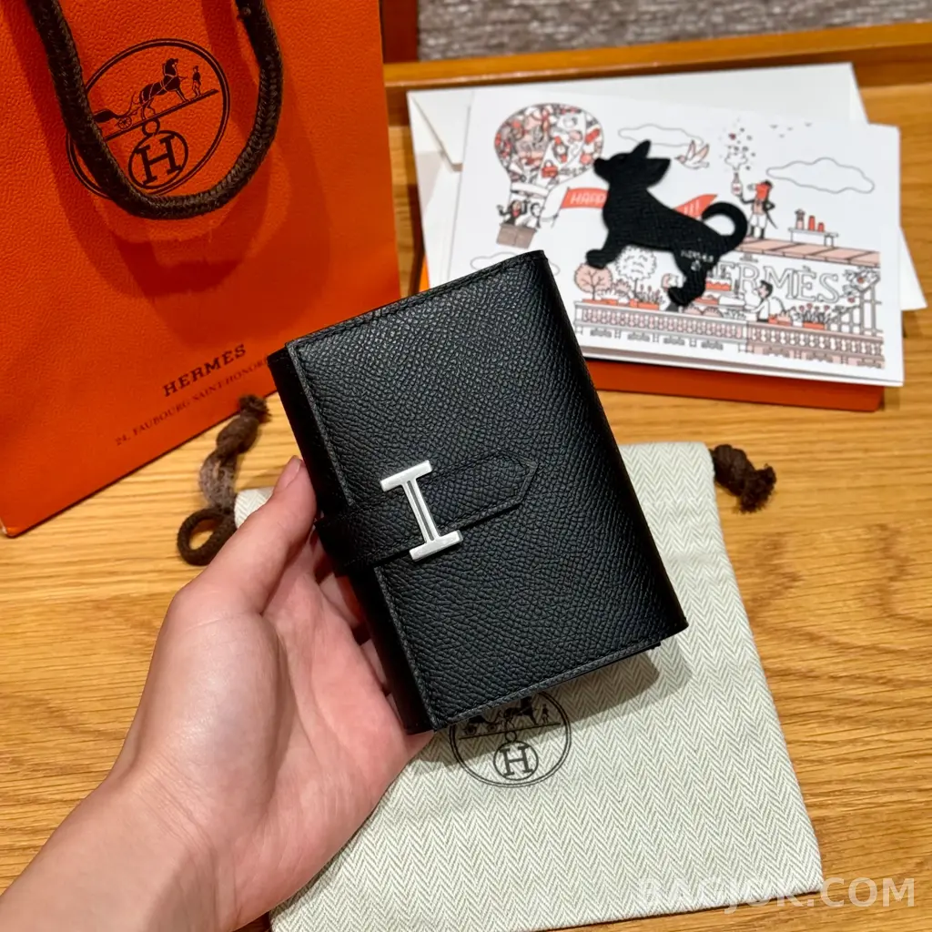 에르메스 Hermes 베안 콤비 월렛 앱송 은장 상세 이미지
