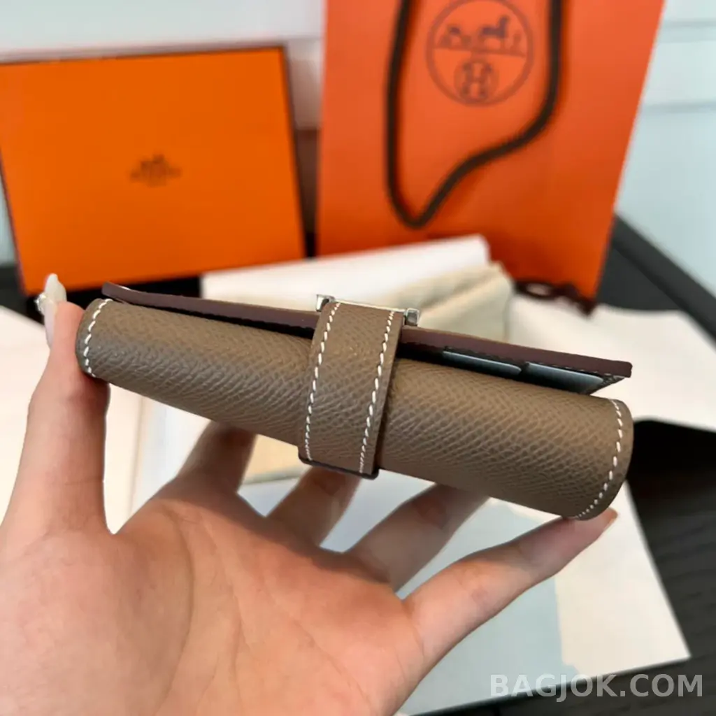 에르메스 Hermes 베안 콤비 월렛 앱송 은장 상세 이미지