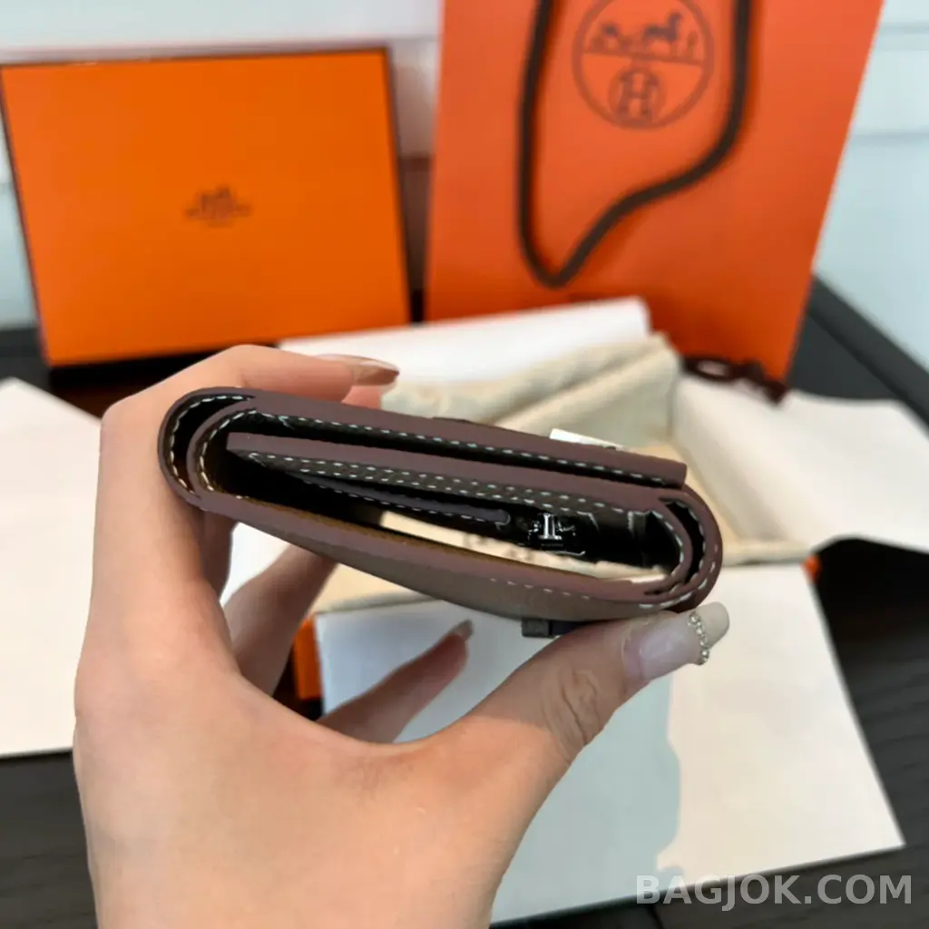 에르메스 Hermes 베안 콤비 월렛 앱송 은장 상세 이미지