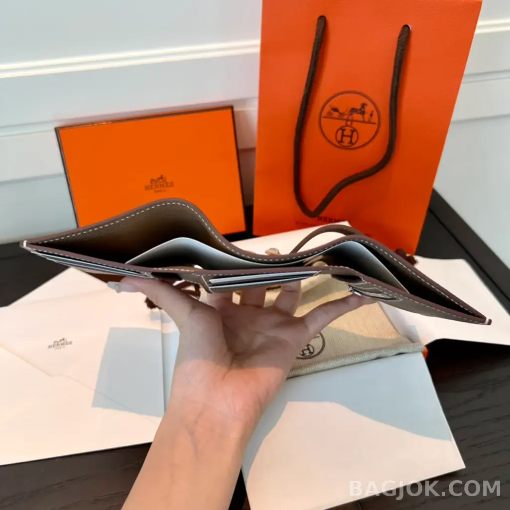 에르메스 Hermes 베안 콤비 월렛 앱송 은장 상세 이미지