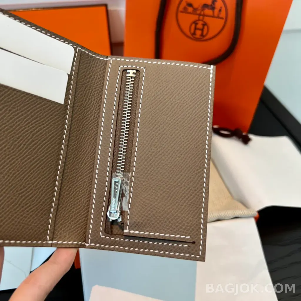 에르메스 Hermes 베안 콤비 월렛 앱송 은장 상세 이미지