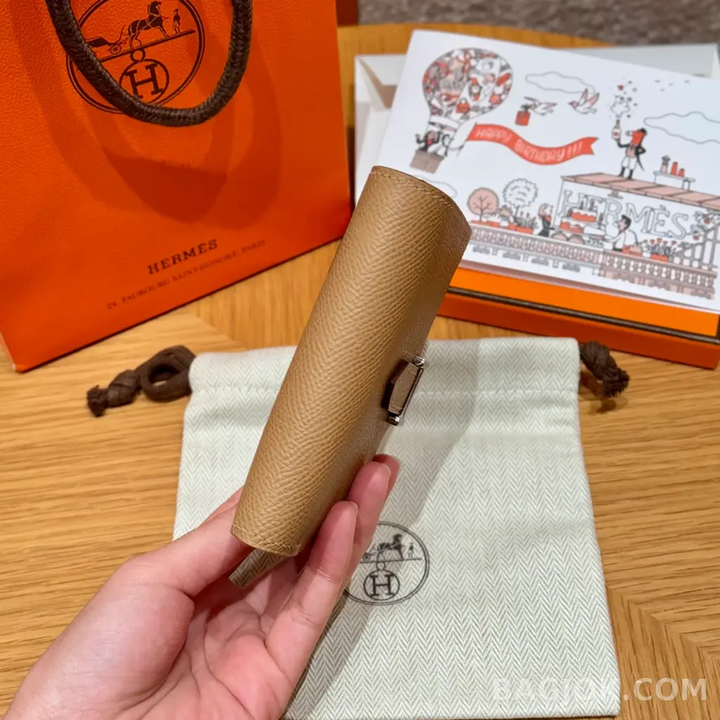 에르메스 Hermes 베안 콤비 월렛 앱송 은장 상세 이미지