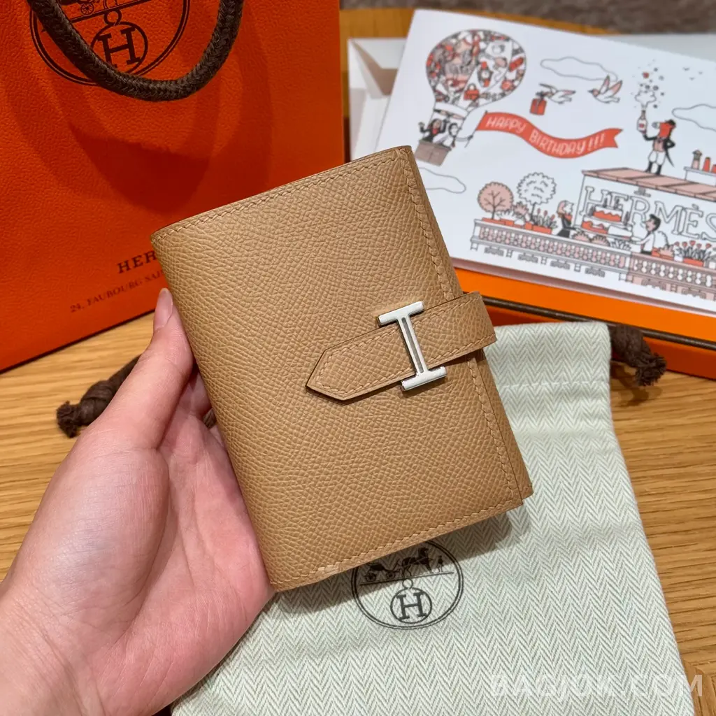 에르메스 Hermes 베안 콤비 월렛 앱송 은장 상세 이미지