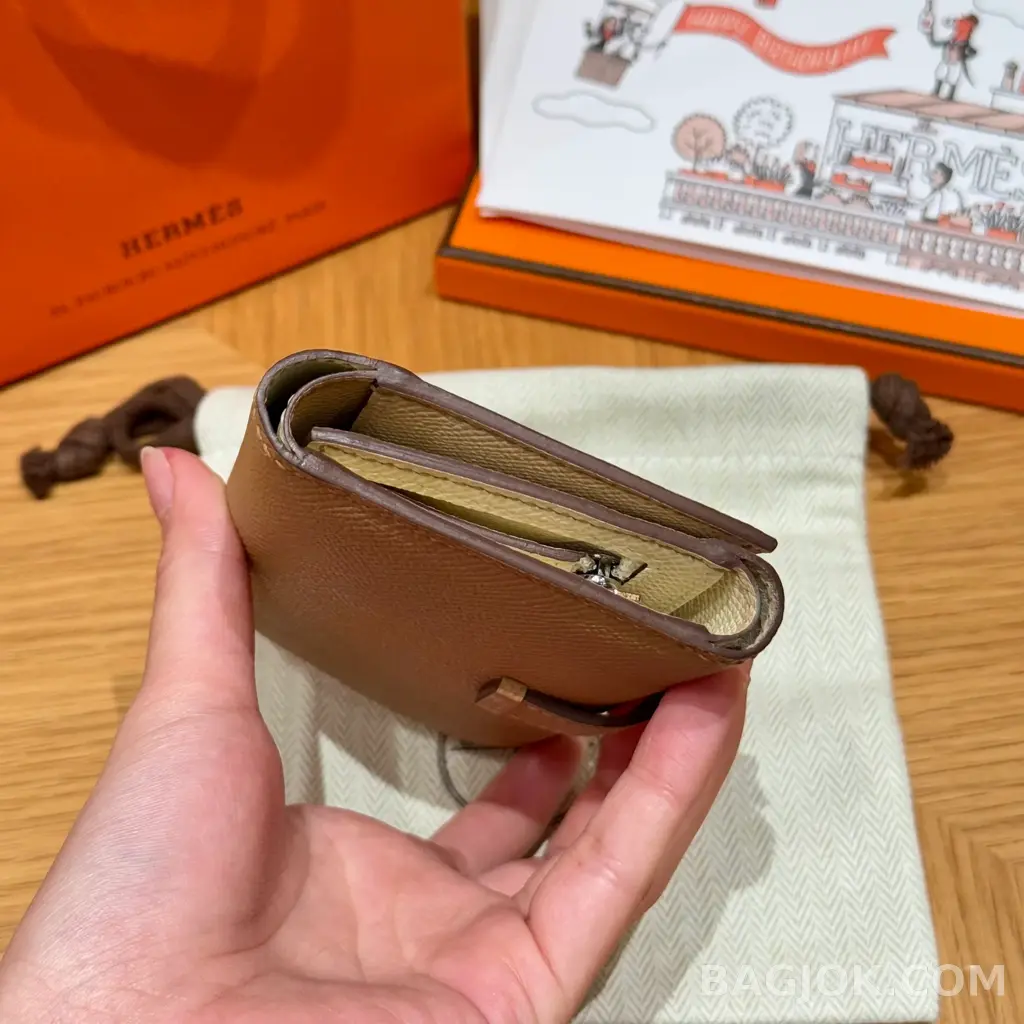 에르메스 Hermes 베안 콤비 월렛 앱송 은장 상세 이미지