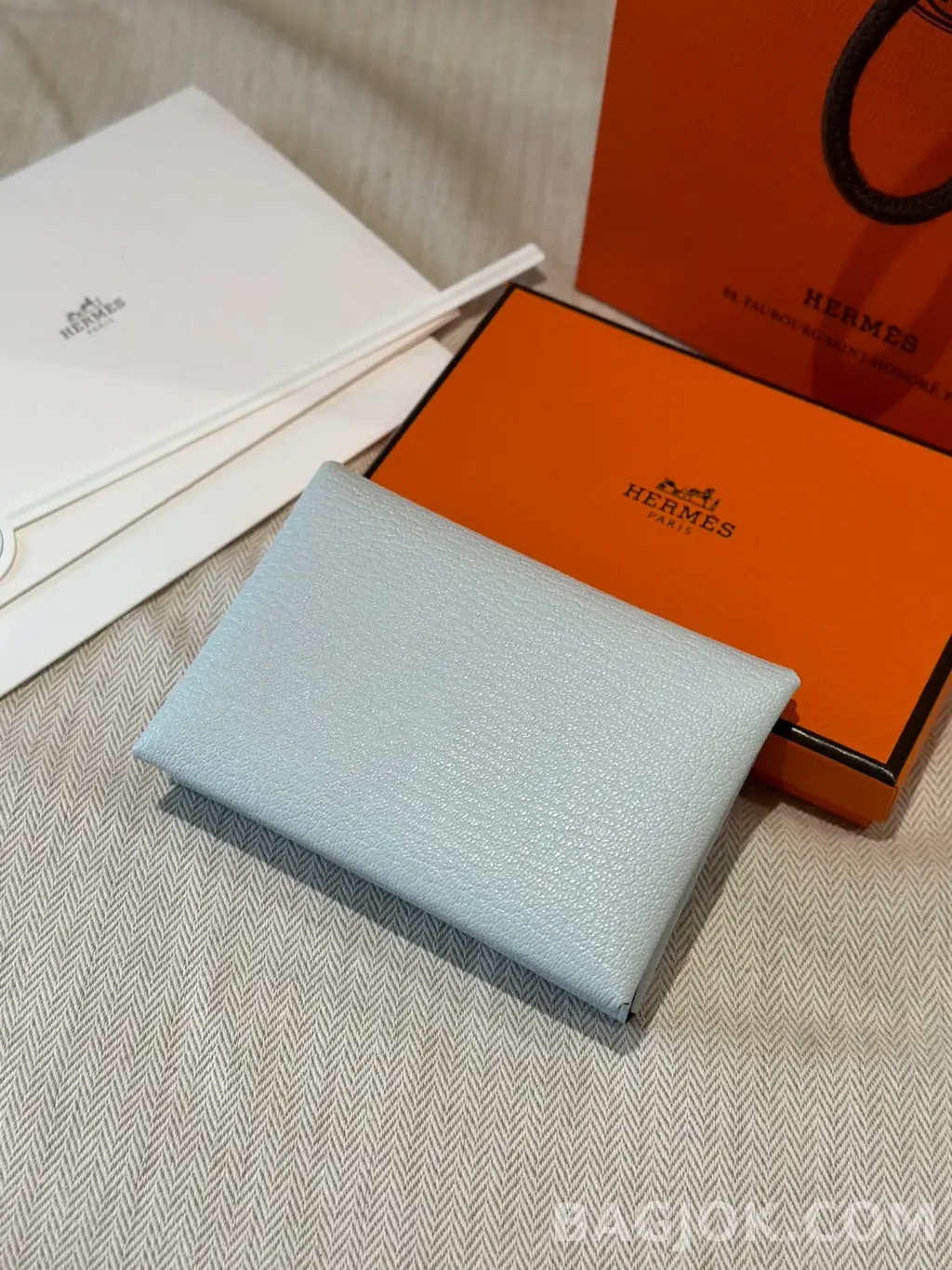 에르메스 Hermes 칼비 듀오 카드지갑 미조레 상세 이미지