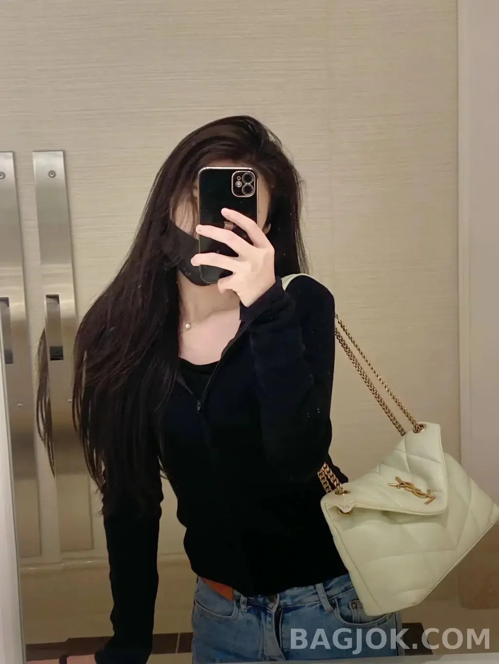 생로랑 Saint Laurent 루루 푸퍼백 스몰 상세 이미지