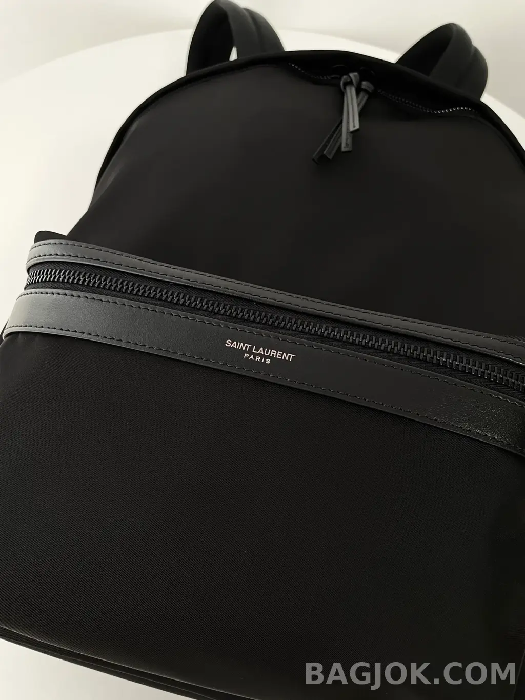 생로랑 Saint Laurent 씨티 백팩 에코닐 상세 이미지