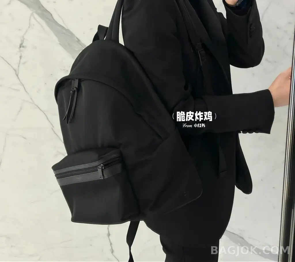 생로랑 Saint Laurent 씨티 백팩 에코닐 상세 이미지