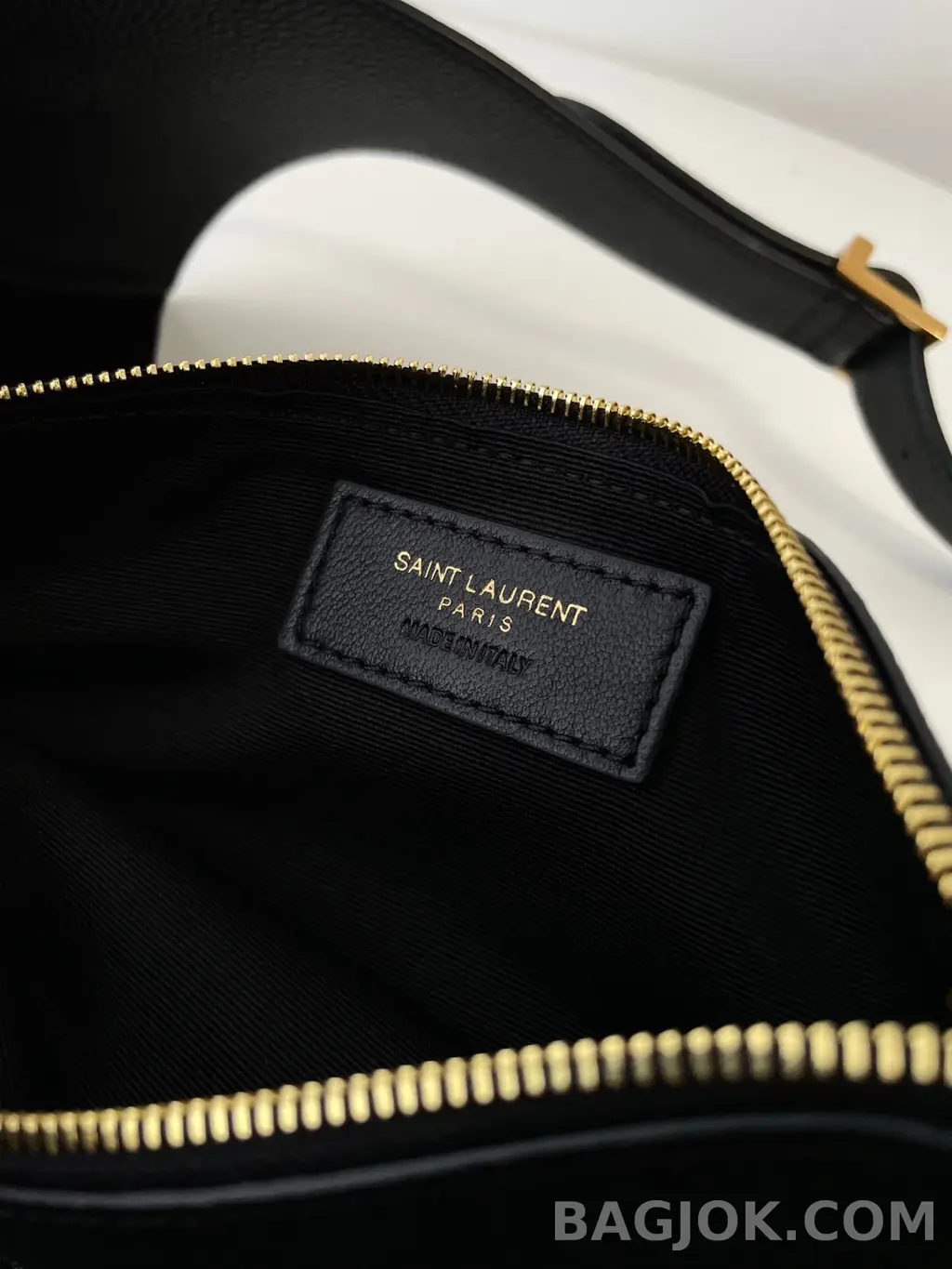 생로랑 Saint Laurent LE 5À7 호보 그레인 레더 미디움 상세 이미지
