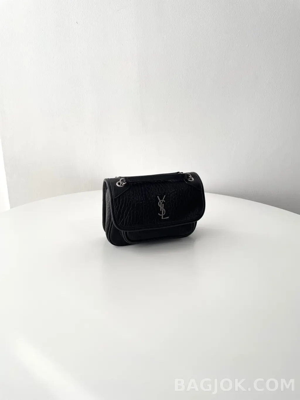 생로랑 Saint Laurent 니키백 그레인 램스킨 미니 상세 이미지