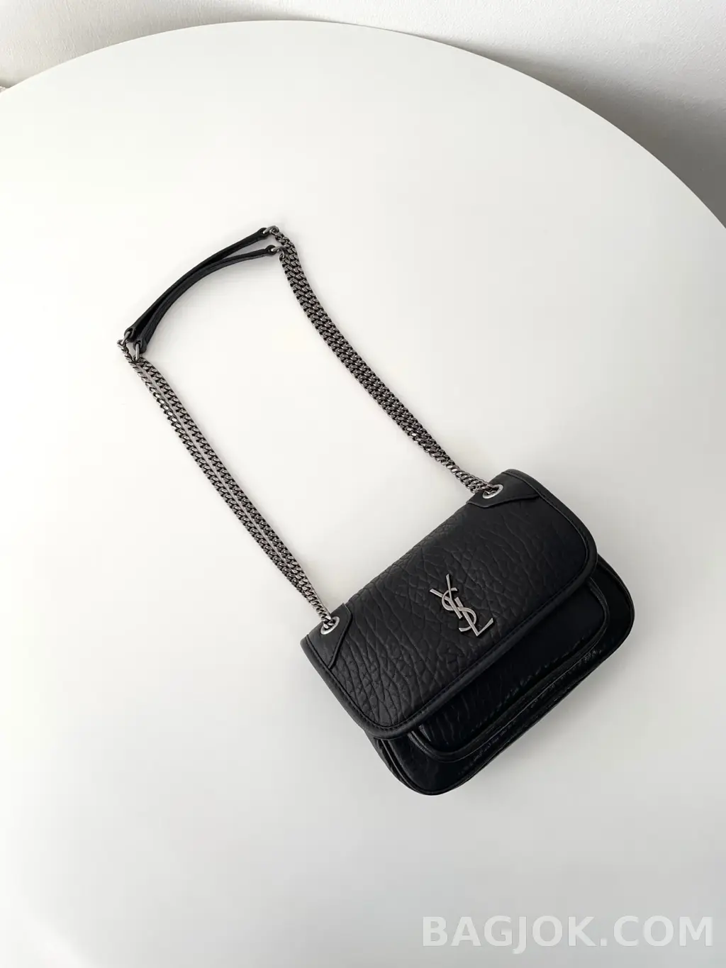 생로랑 Saint Laurent 니키백 그레인 램스킨 미니 상세 이미지