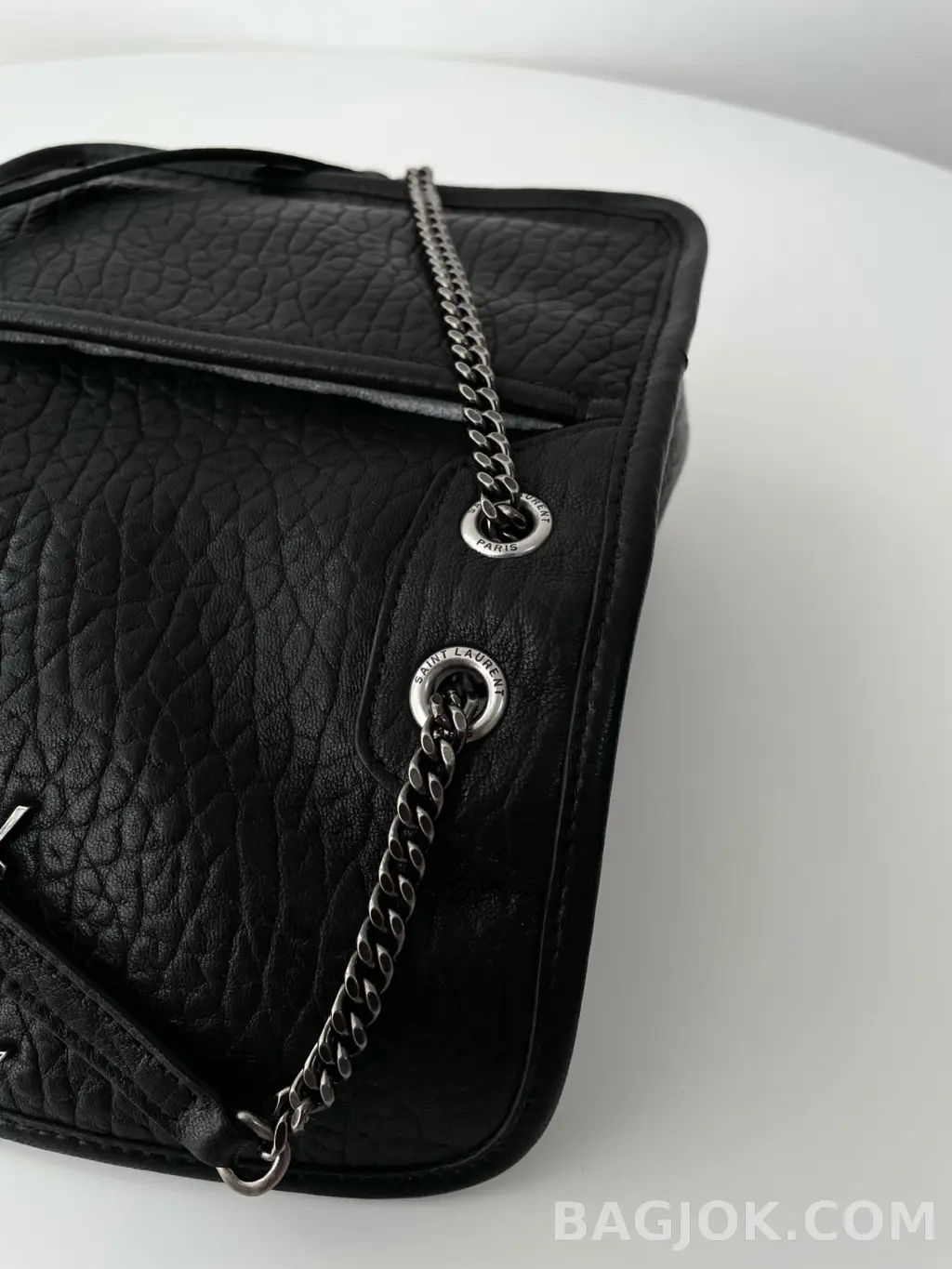 생로랑 Saint Laurent 니키백 그레인 램스킨 미니 상세 이미지