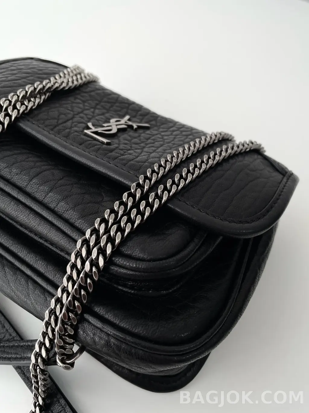 생로랑 Saint Laurent 니키백 그레인 램스킨 미니 상세 이미지