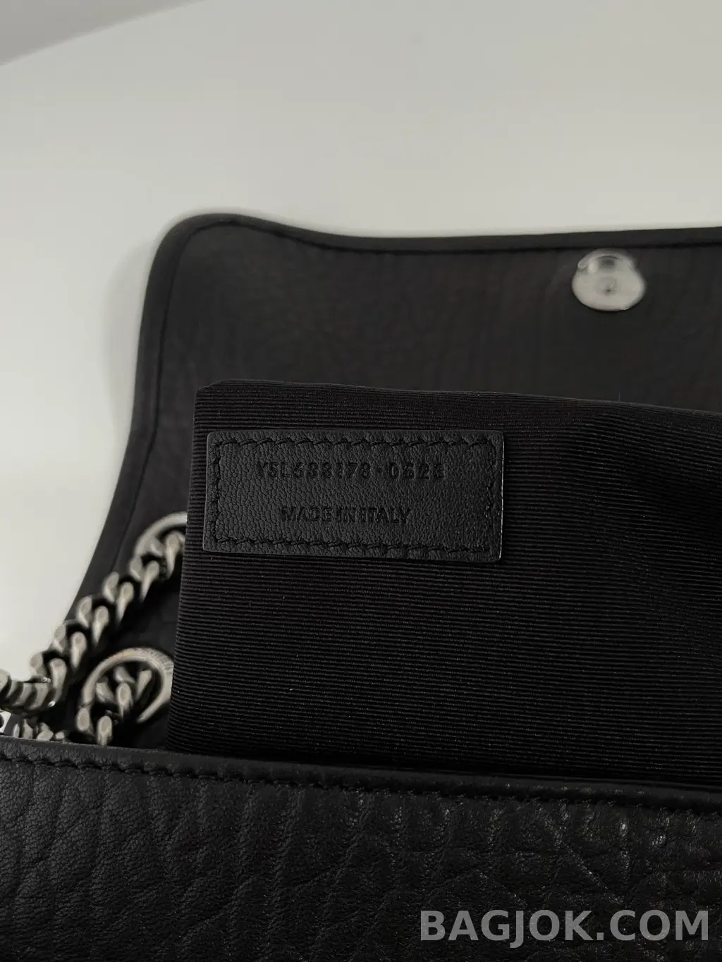 생로랑 Saint Laurent 니키백 그레인 램스킨 미디움 상세 이미지
