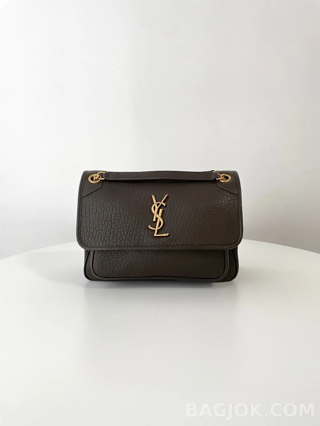생로랑 Saint Laurent 니키백 그레인 램스킨 미디움 상세 이미지