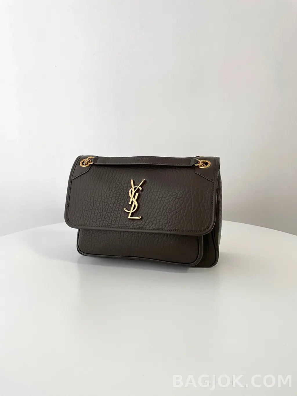 생로랑 Saint Laurent 니키백 그레인 램스킨 미디움 상세 이미지