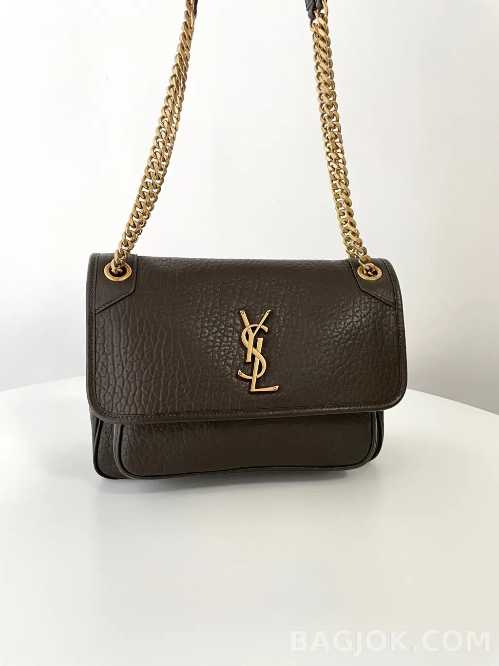 생로랑 Saint Laurent 니키백 그레인 램스킨 미디움 상세 이미지