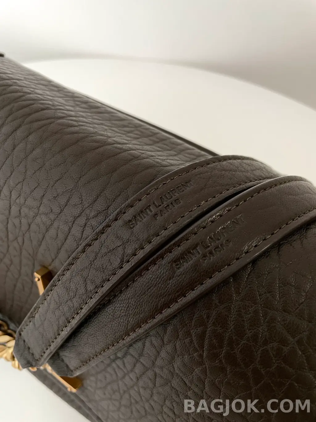생로랑 Saint Laurent 니키백 그레인 램스킨 미디움 상세 이미지