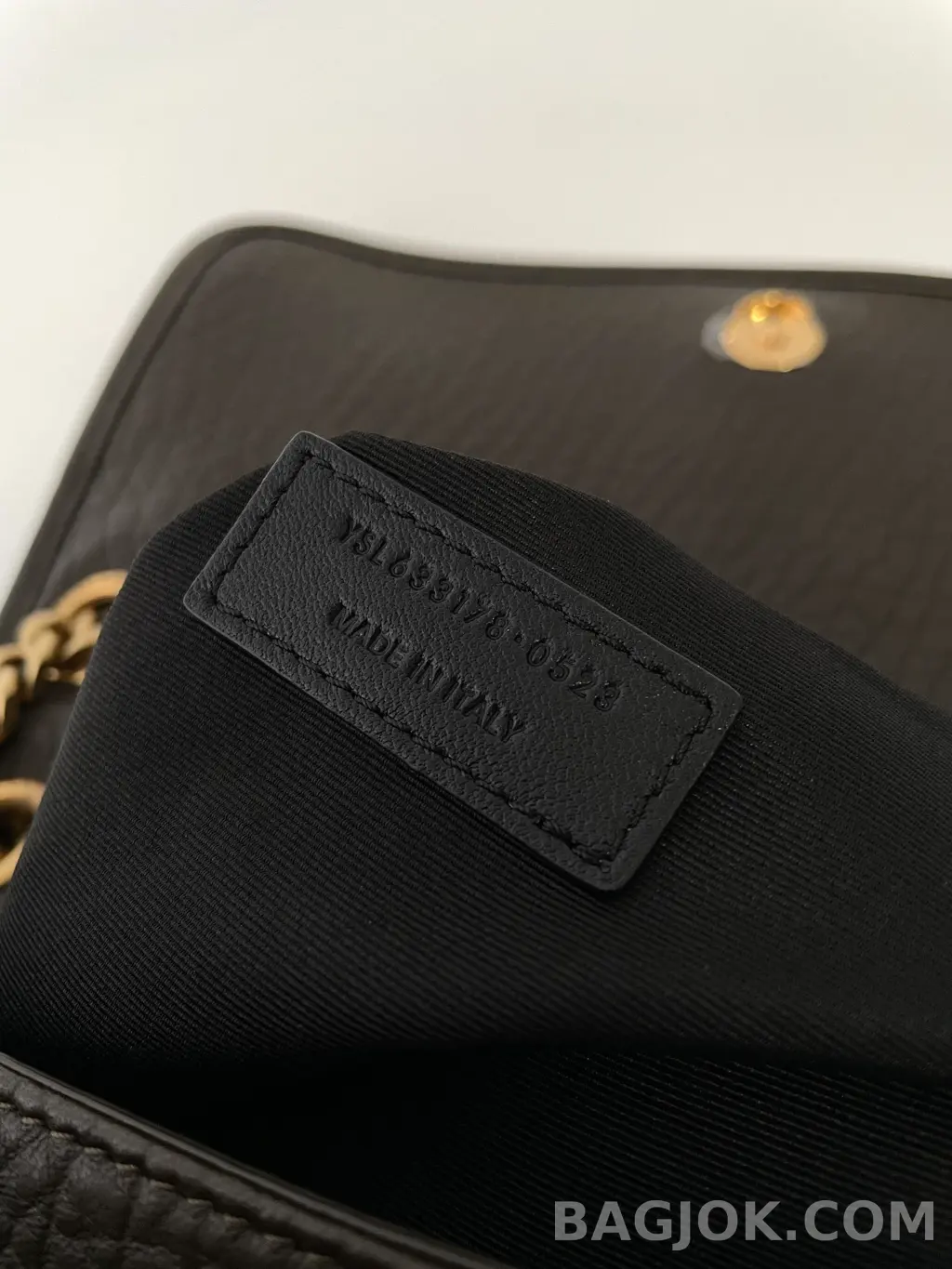 생로랑 Saint Laurent 니키백 그레인 램스킨 미디움 상세 이미지