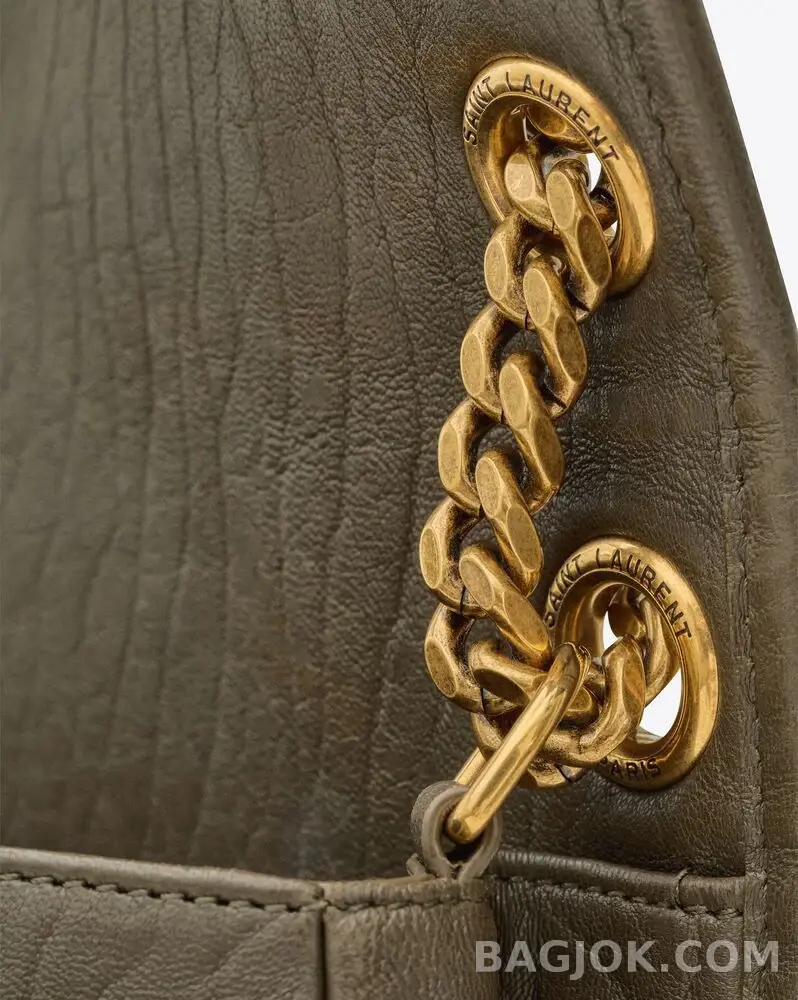 생로랑 Saint Laurent 니키백 그레인 램스킨 미디움 상세 이미지