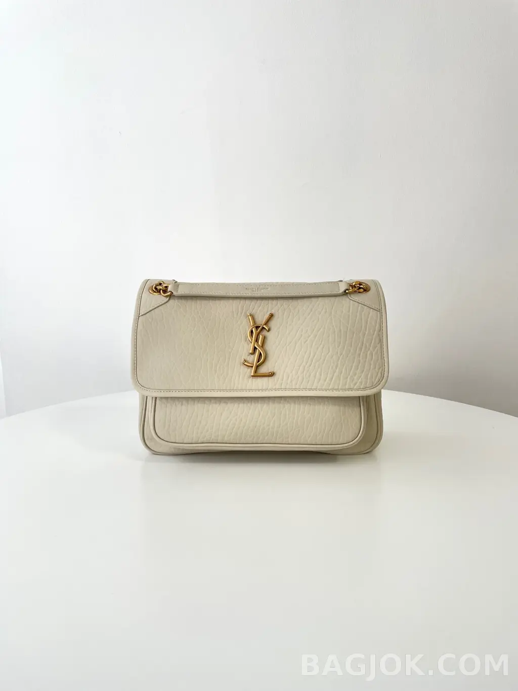 생로랑 Saint Laurent 니키백 그레인 램스킨 미디움 상세 이미지
