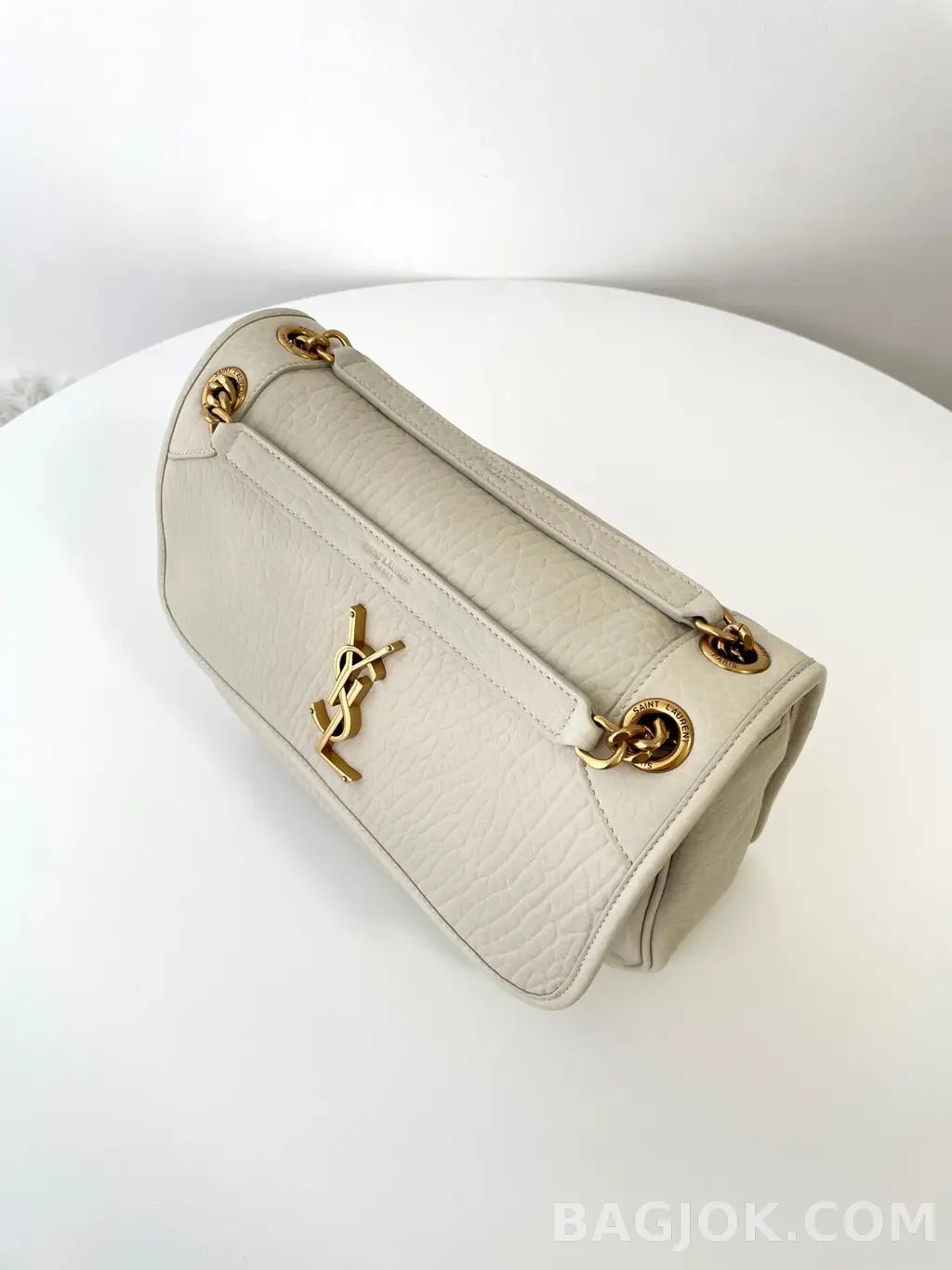 생로랑 Saint Laurent 니키백 그레인 램스킨 미디움 상세 이미지