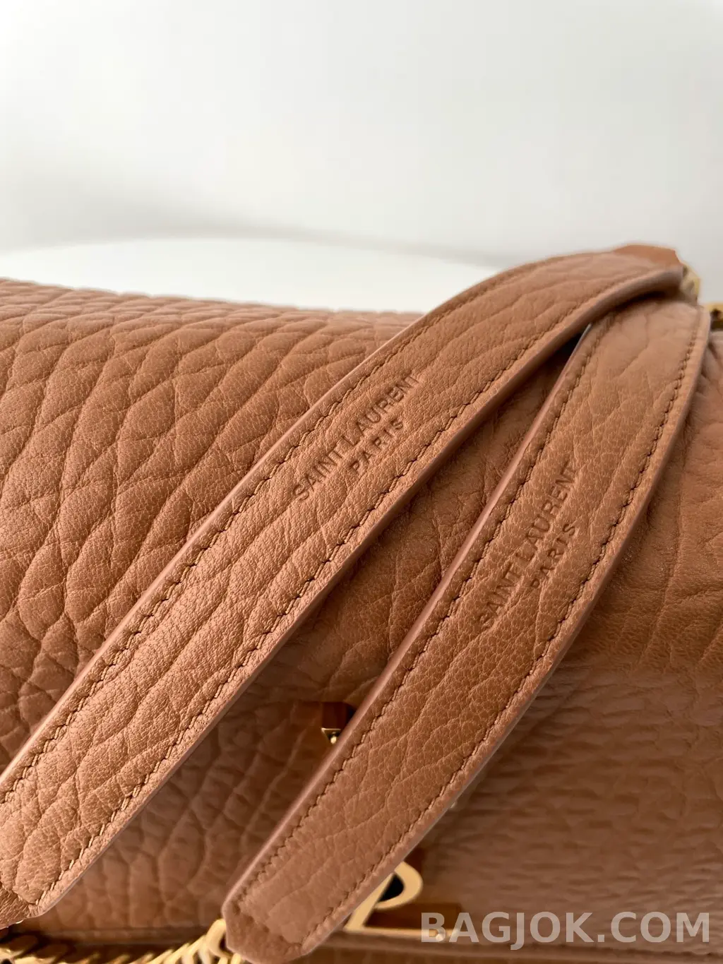 생로랑 Saint Laurent 니키백 그레인 램스킨 미디움 상세 이미지