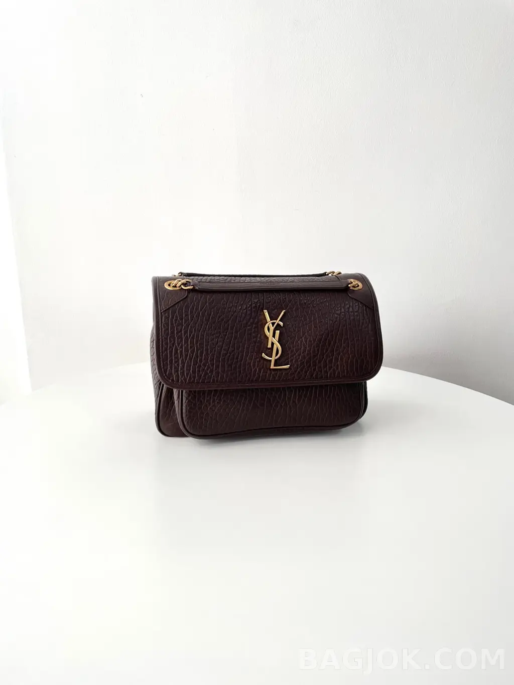 생로랑 Saint Laurent 니키백 그레인 램스킨 미디움 상세 이미지