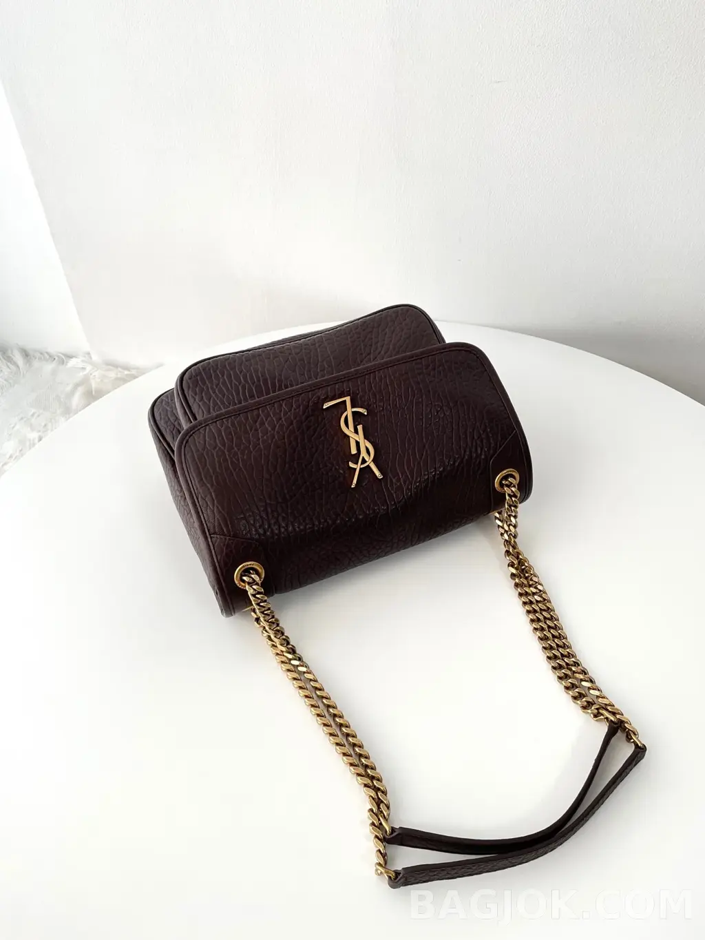생로랑 Saint Laurent 니키백 그레인 램스킨 미디움 상세 이미지