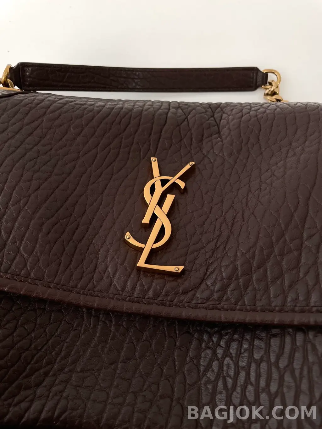 생로랑 Saint Laurent 니키백 그레인 램스킨 미디움 상세 이미지