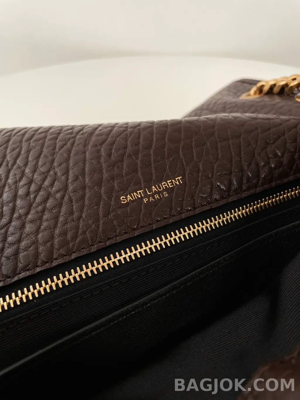 생로랑 Saint Laurent 니키백 그레인 램스킨 미디움 상세 이미지