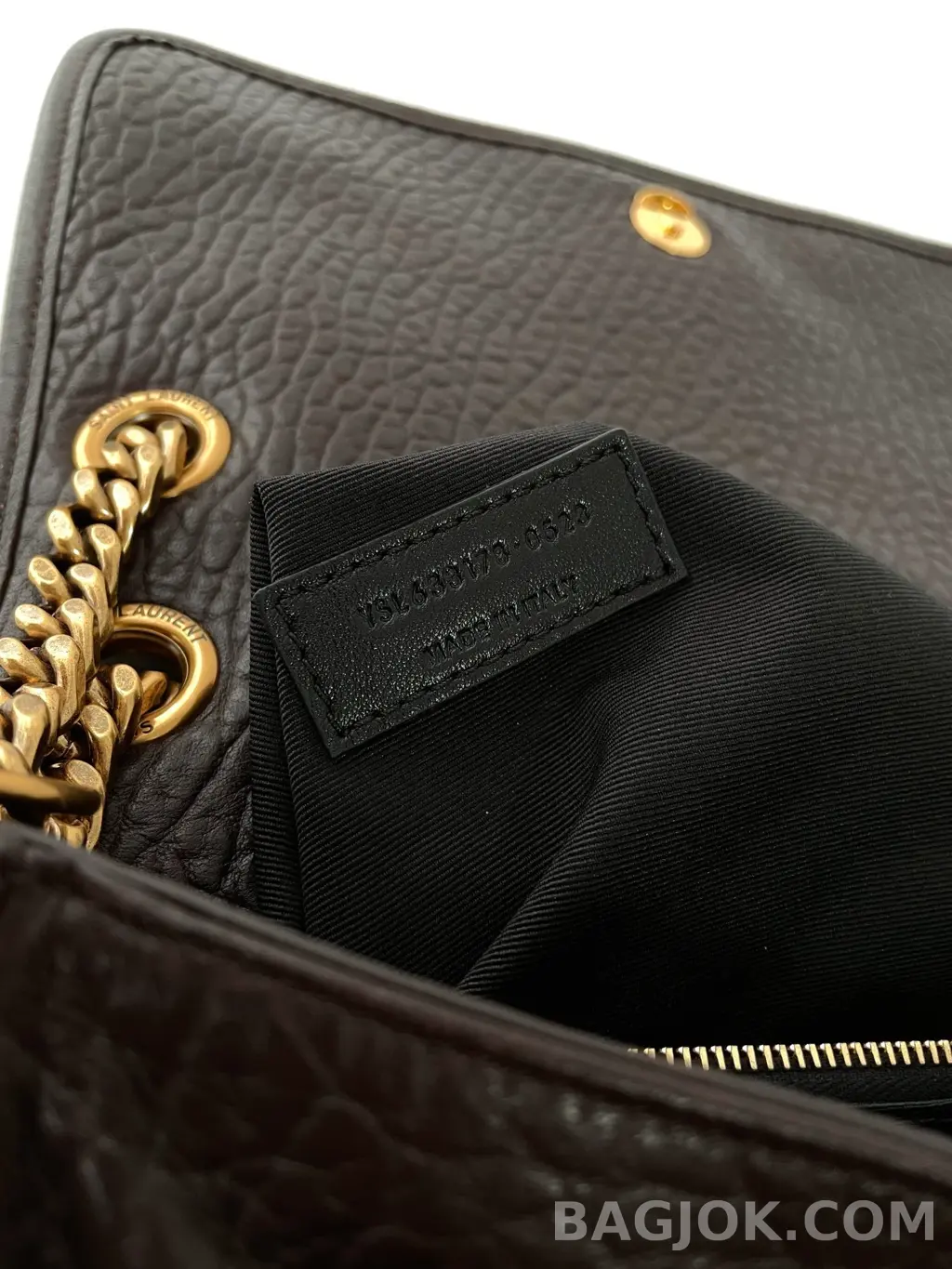 생로랑 Saint Laurent 니키백 그레인 램스킨 미디움 상세 이미지