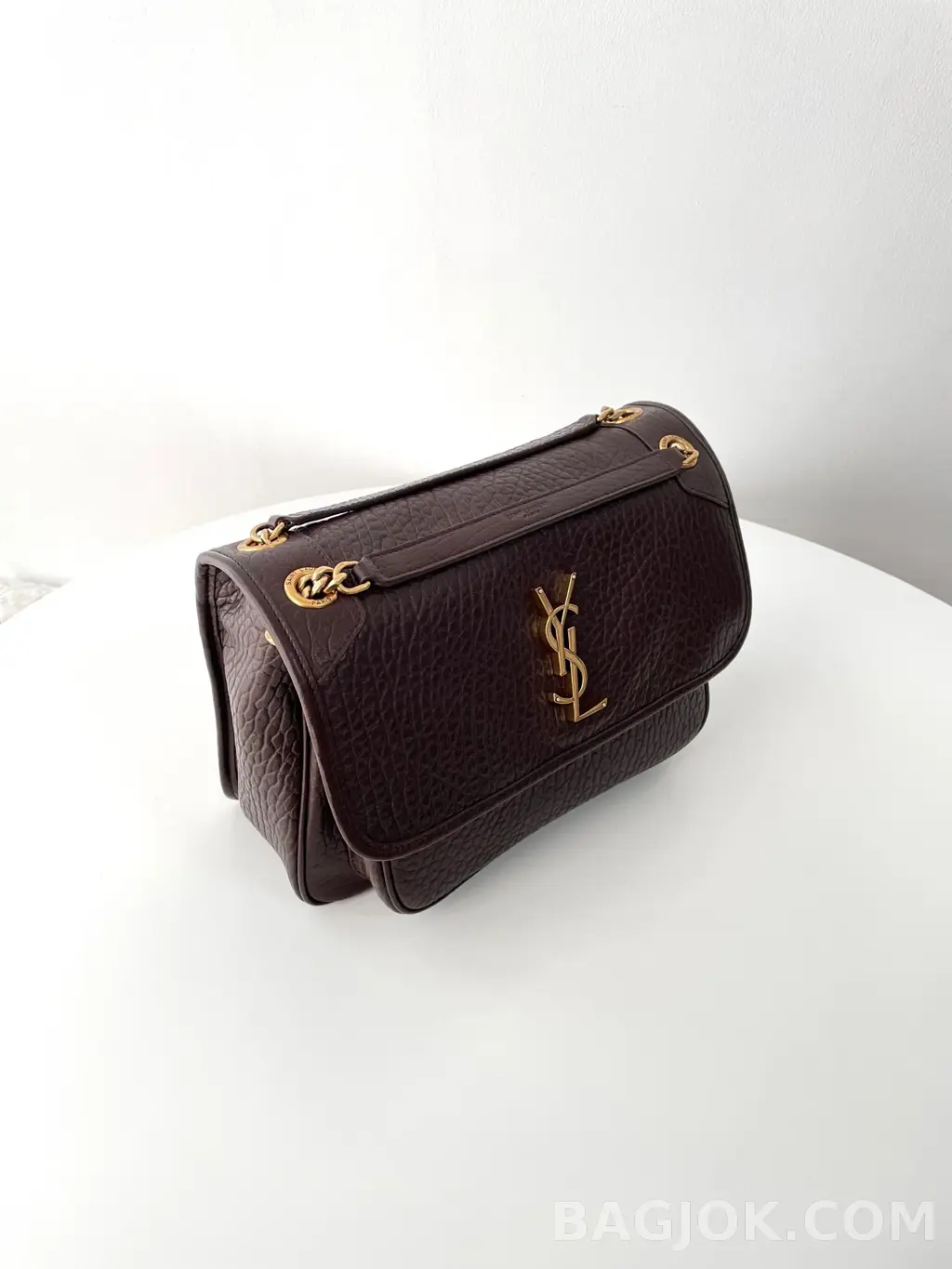 생로랑 Saint Laurent 니키백 그레인 램스킨 미디움 상세 이미지
