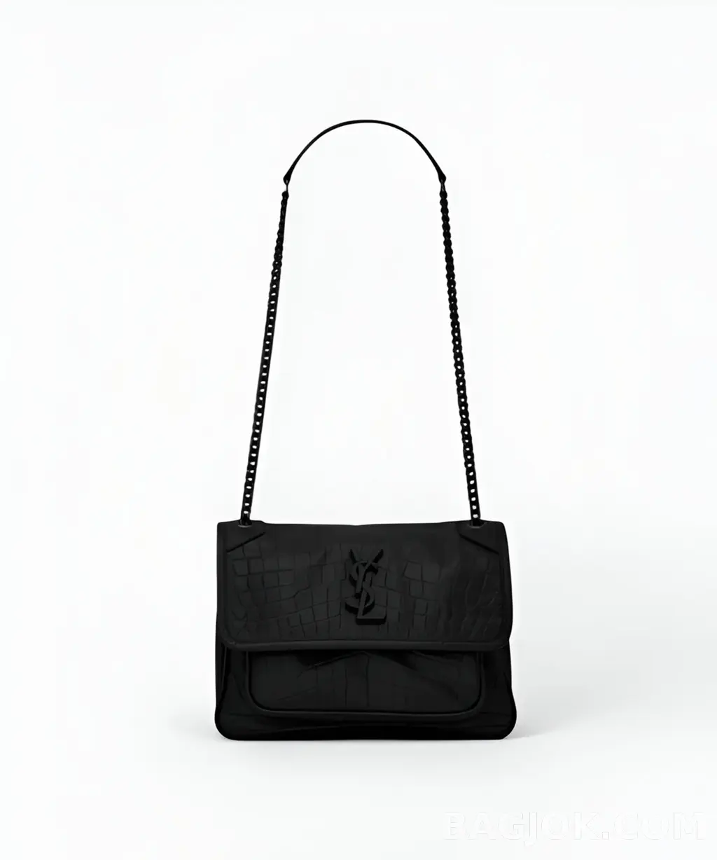 생로랑 Saint Laurent 니키백 크로커다일 상세 이미지