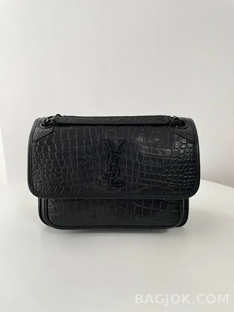 생로랑 Saint Laurent 니키백 크로커다일 상세 이미지