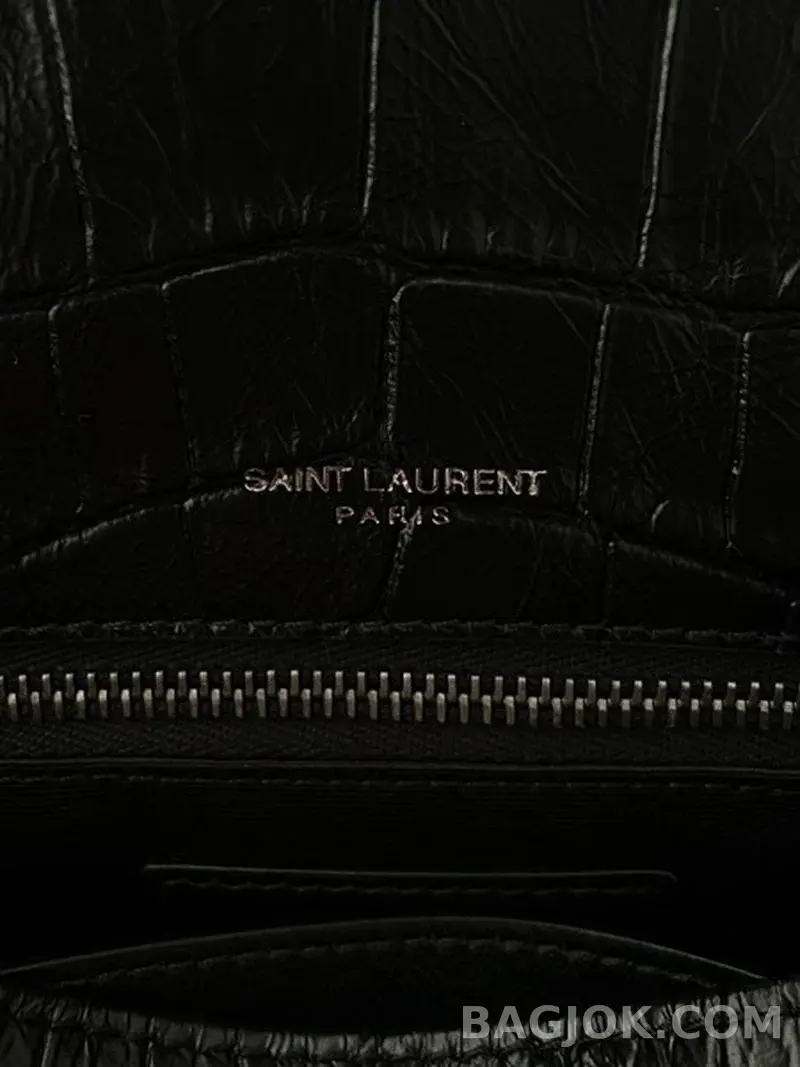 생로랑 Saint Laurent 니키백 크로커다일 상세 이미지