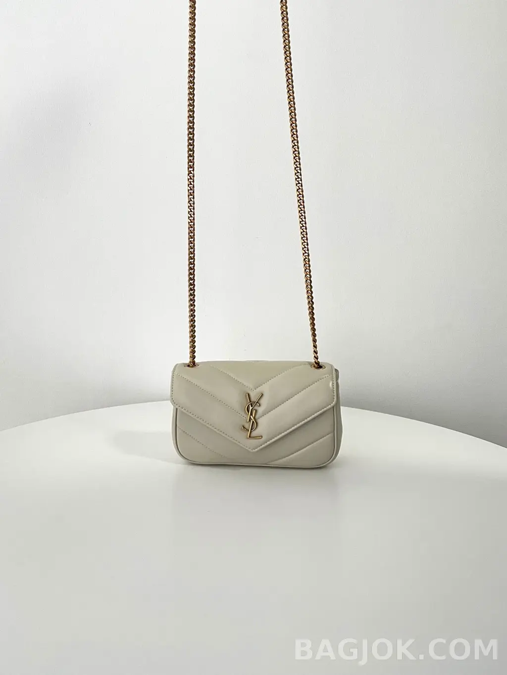 생로랑 Saint Laurent 루루 마틀라세 램스킨 미니 상세 이미지