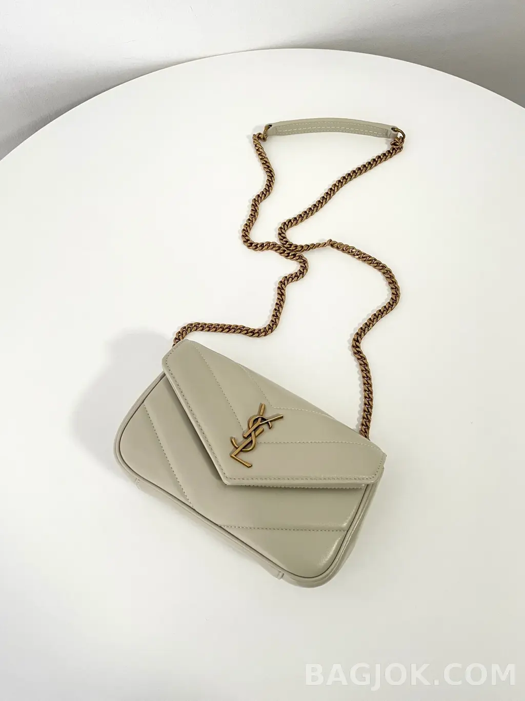 생로랑 Saint Laurent 루루 마틀라세 램스킨 미니 상세 이미지