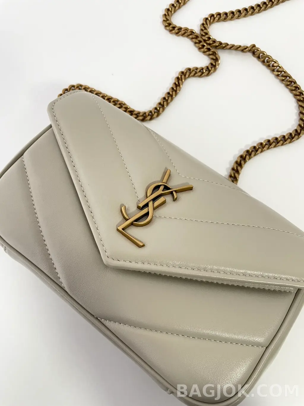생로랑 Saint Laurent 루루 마틀라세 램스킨 미니 상세 이미지