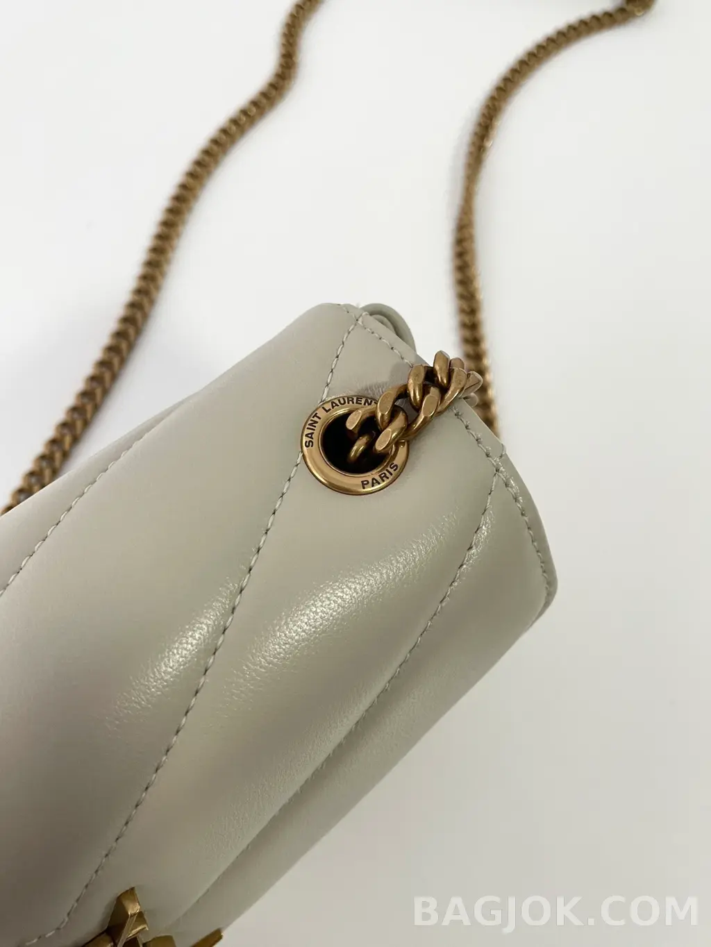 생로랑 Saint Laurent 루루 마틀라세 램스킨 미니 상세 이미지