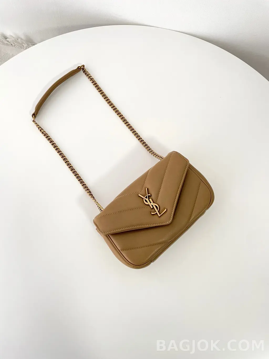 생로랑 Saint Laurent 루루 마틀라세 램스킨 미니 상세 이미지