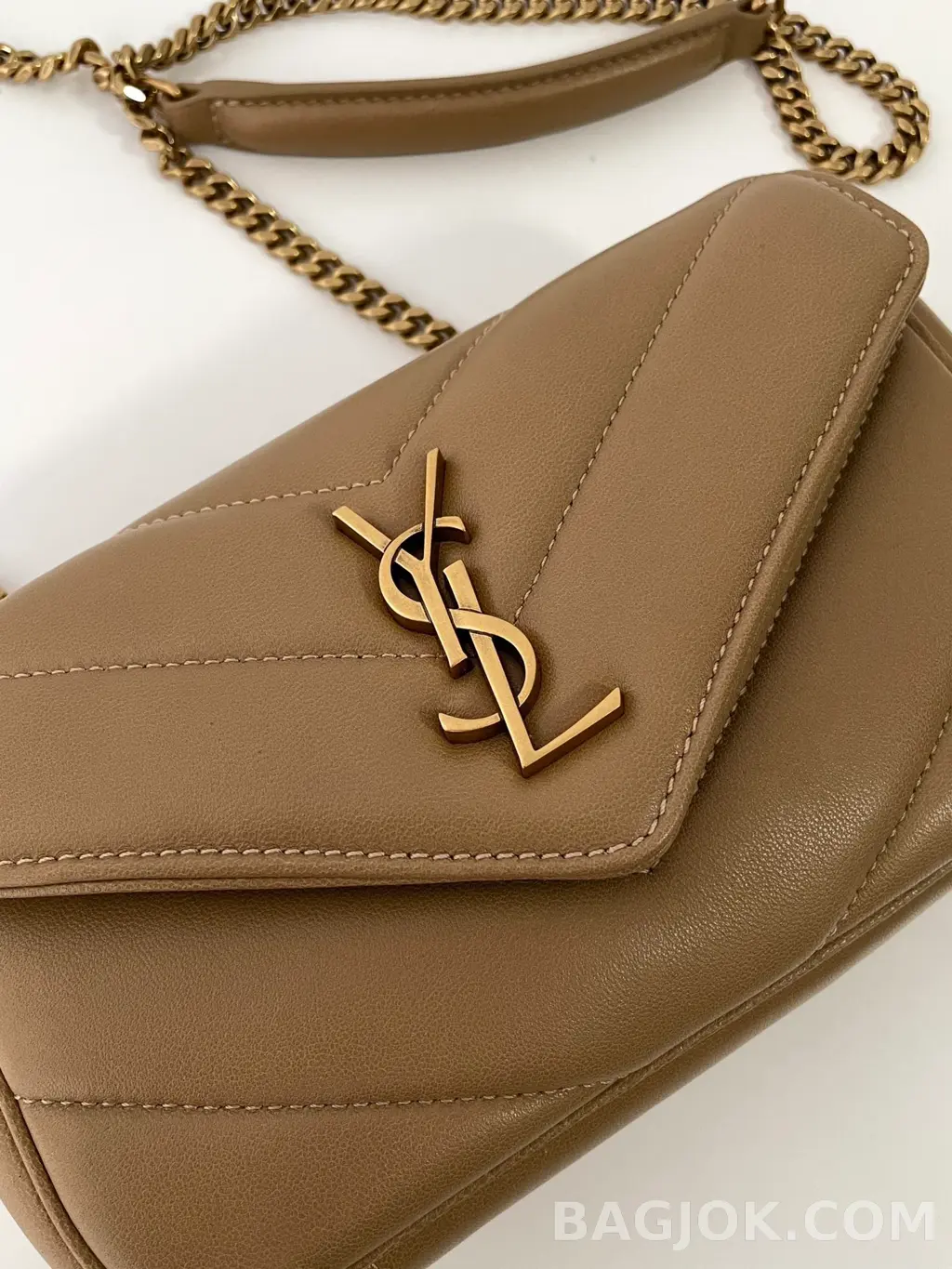 생로랑 Saint Laurent 루루 마틀라세 램스킨 미니 상세 이미지