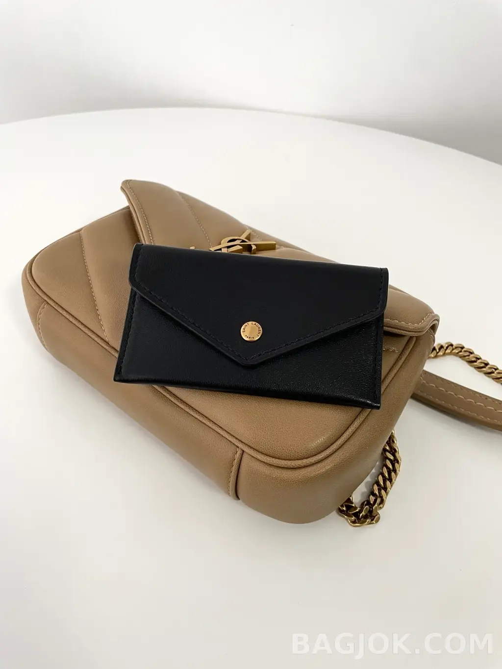 생로랑 Saint Laurent 루루 마틀라세 램스킨 미니 상세 이미지