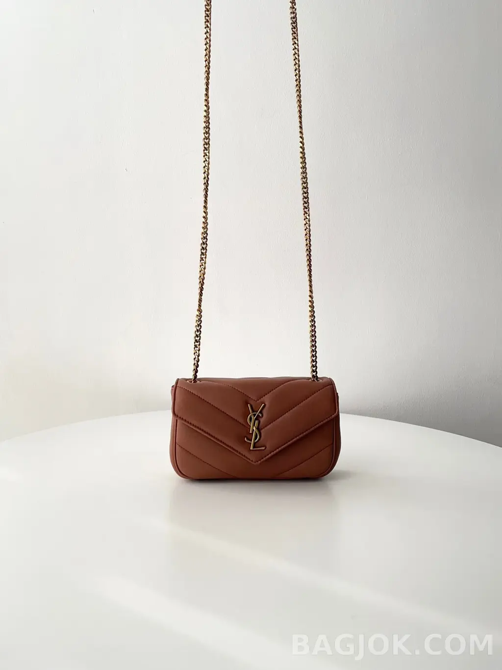 생로랑 Saint Laurent 루루 마틀라세 램스킨 미니 상세 이미지