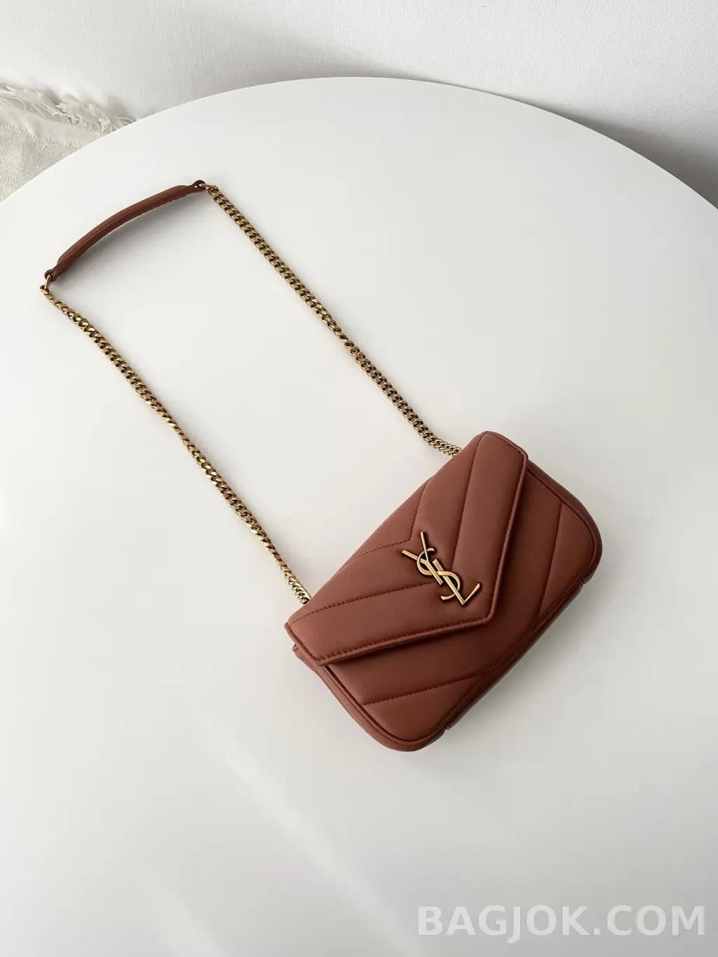 생로랑 Saint Laurent 루루 마틀라세 램스킨 미니 상세 이미지