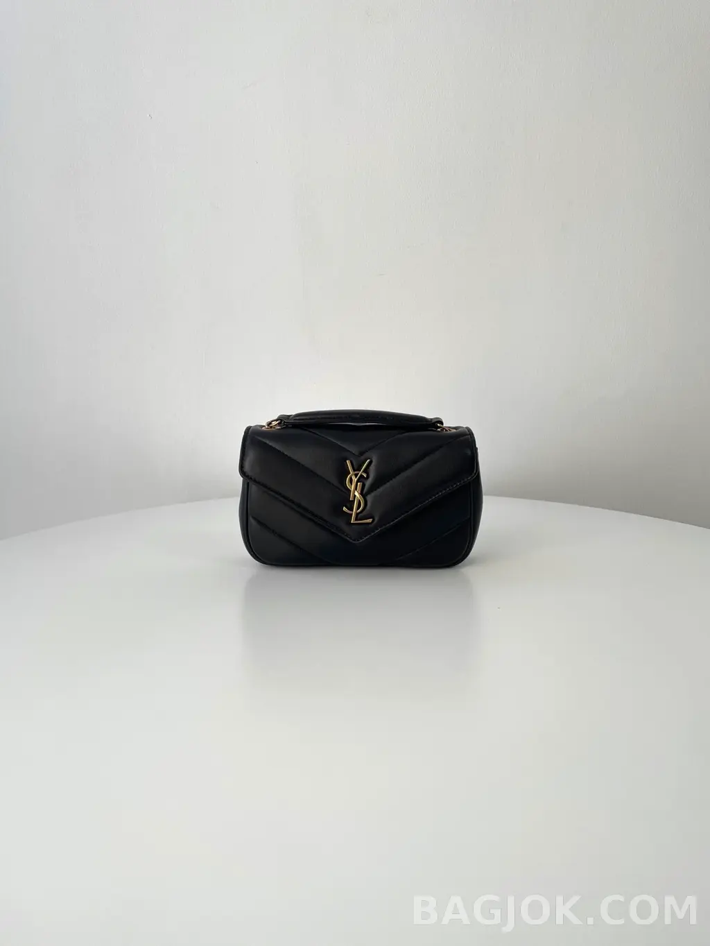 생로랑 Saint Laurent 루루 마틀라세 램스킨 미니 상세 이미지