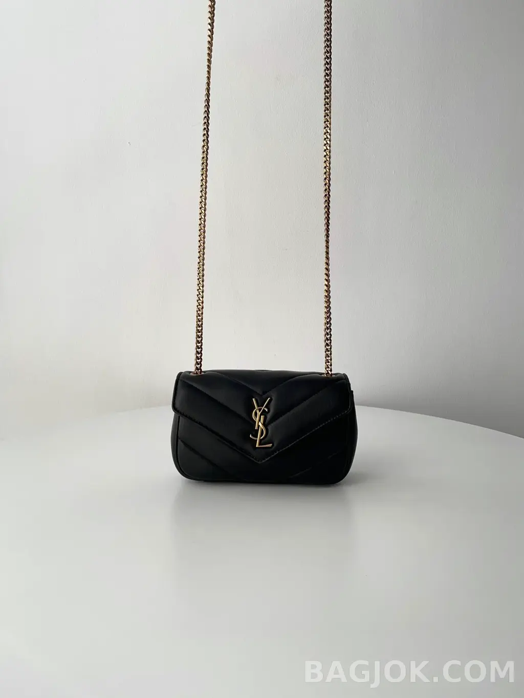 생로랑 Saint Laurent 루루 마틀라세 램스킨 미니 상세 이미지